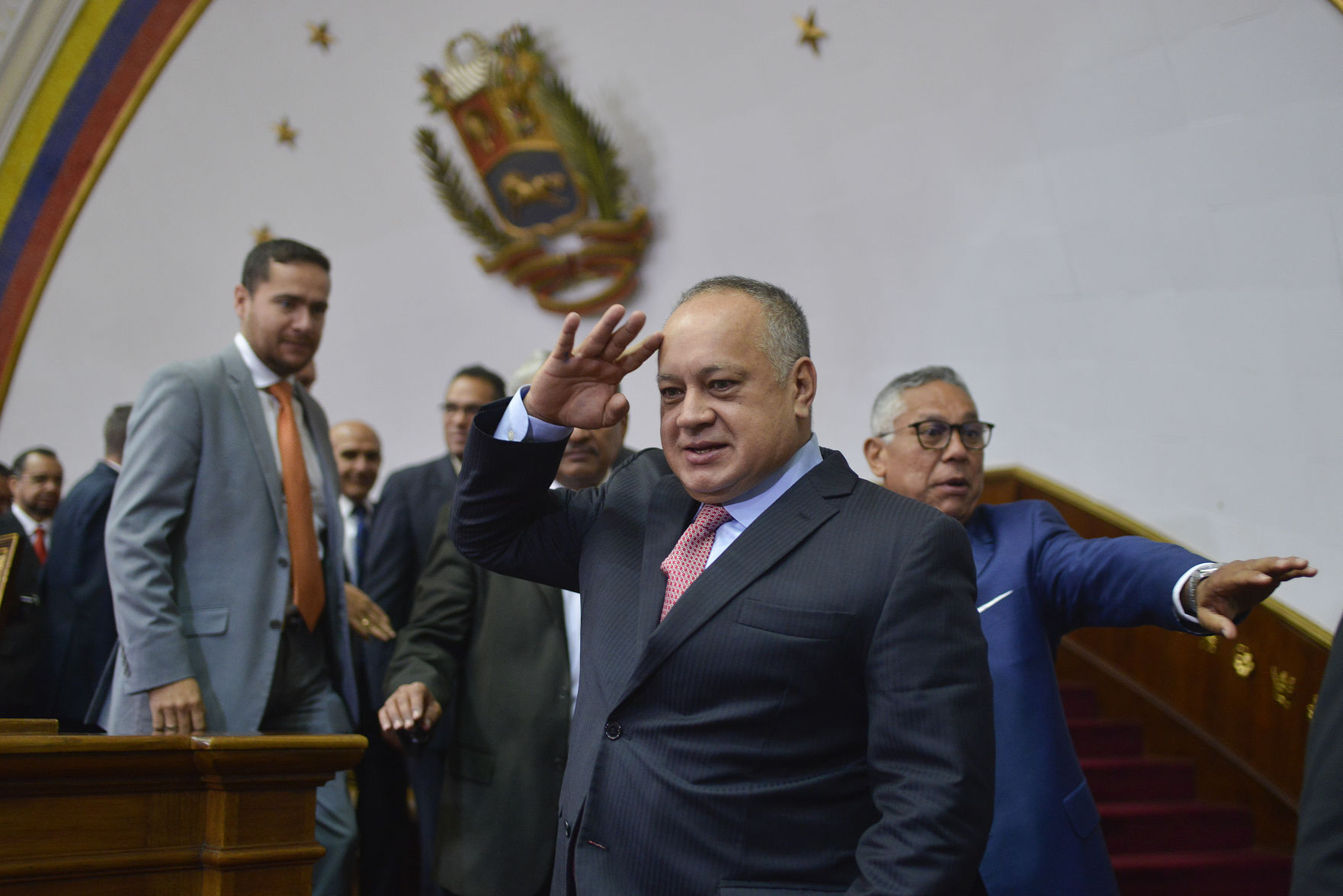 APTOPIX Venezuela Diosdado Cabello